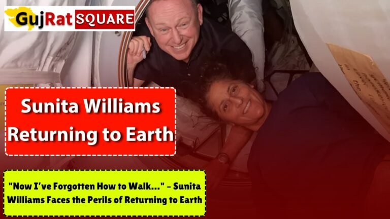 Sunita Williams Returning to Earth