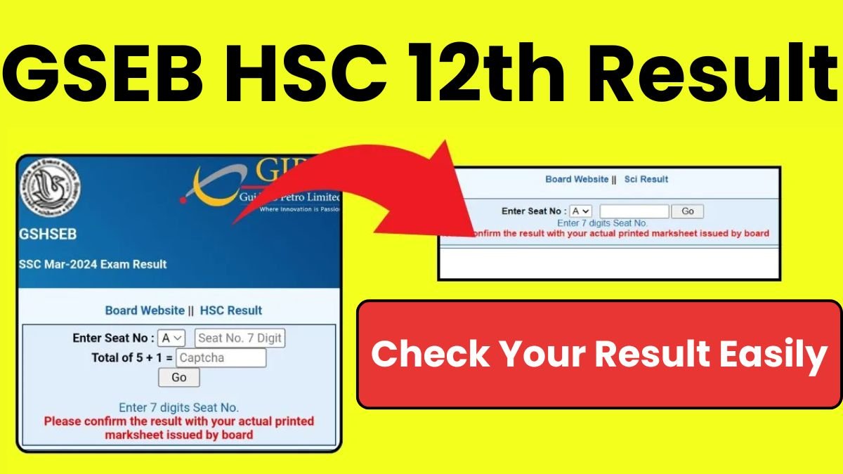 12th GSEB HSC Result 2025