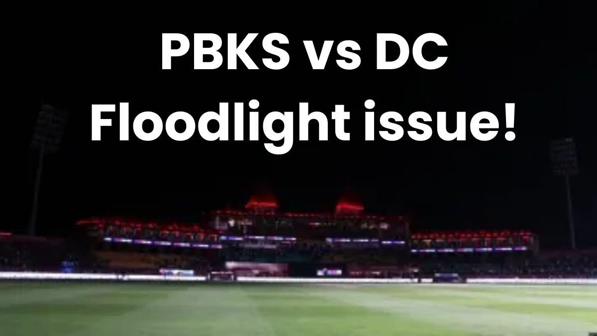 PBKS vs DC Floodlight issue!